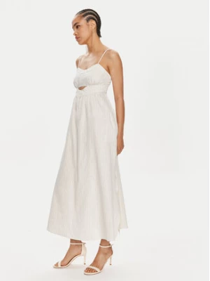 TWINSET Sukienka letnia 241TT2224 Biały Regular Fit