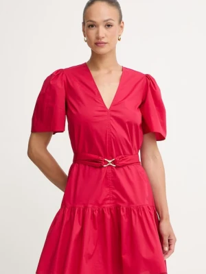 Twinset sukienka letnia bawełniana z elastanem