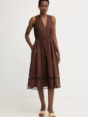 Twinset sukienka letnia bawełniana z elastanem