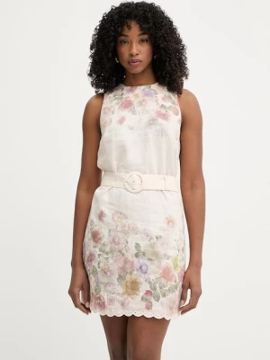 Twinset sukienka letnia lniana