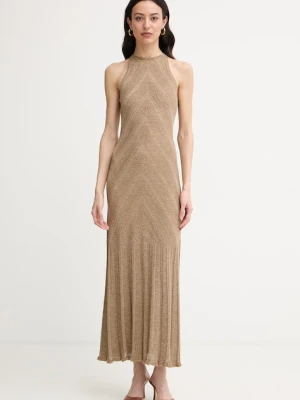 Twinset sukienka letnia z lnem