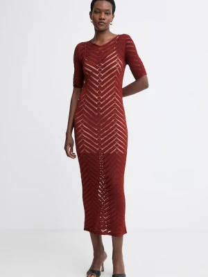 Twinset sukienka letnia z wiskozą