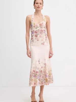 Twinset sukienka lniana