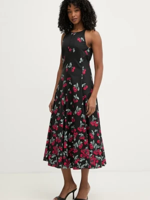 Twinset sukienka rozkloszowana bawełniana