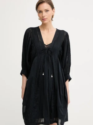 Twinset sukienka rozkloszowana bawełniana