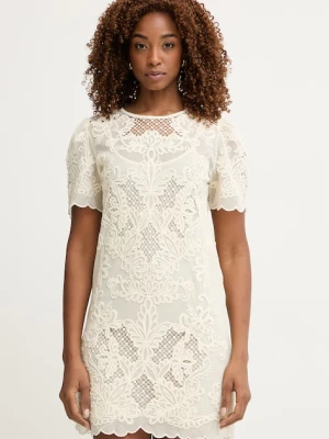 Twinset sukienka z bawełną