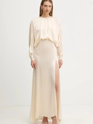 Twinset sukienka z dodatkiem jedwabiu