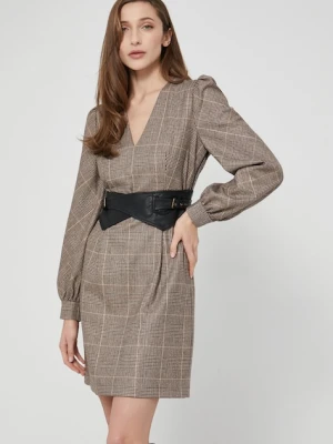 Twinset Sukienka z domieszką wełny