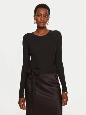 TWINSET Sweter 242TP3040 Czarny Slim Fit