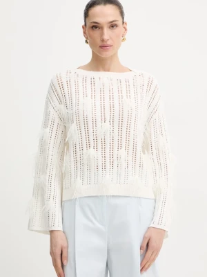 Twinset sweter beżowy