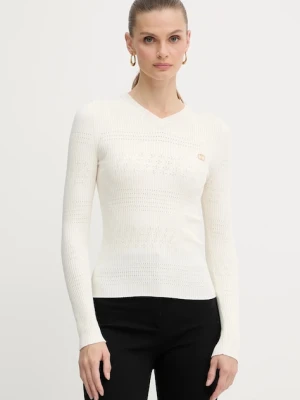 Twinset sweter damski kolor beżowy lekki 252TP3241