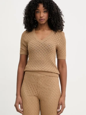 Twinset sweter damski z wiskozą