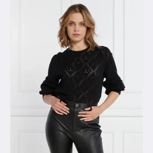 TWINSET Sweter | Regular Fit | z dodatkiem kaszmiru