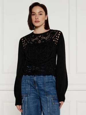TWINSET Sweter | Regular Fit | z dodatkiem wełny