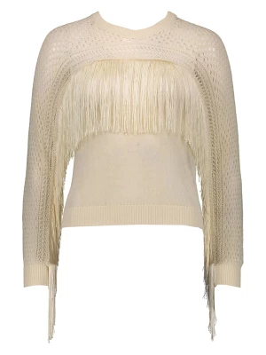 Twinset Sweter w kolorze beżowym rozmiar: XL