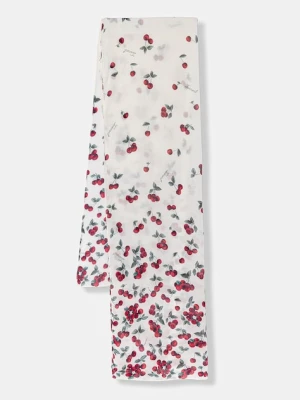 Twinset szal damski z dodatkiem wełny