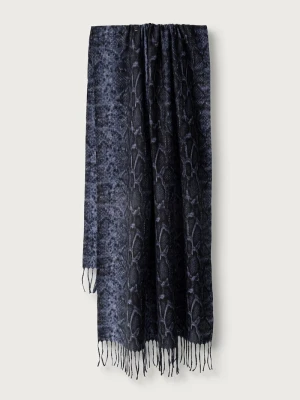 Twinset szalik granatowy