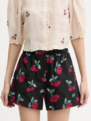 Twinset szorty damskie bawełniane