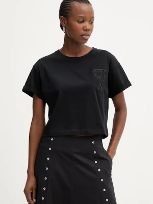 Twinset t-shirt oversize damski bawełniany