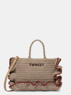 Twinset torebka crossbody damska pleciona