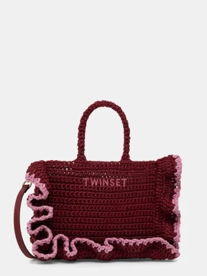 Twinset torebka crossbody damska pleciona