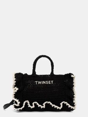 Twinset torebka crossbody damska pleciona