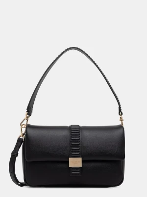 Twinset torebka crossbody damska z imitacji skóry czarny