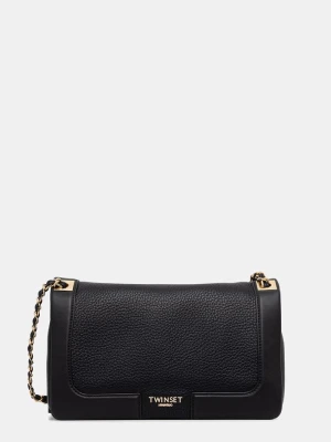 Twinset torebka crossbody damska z imitacji skóry czarny