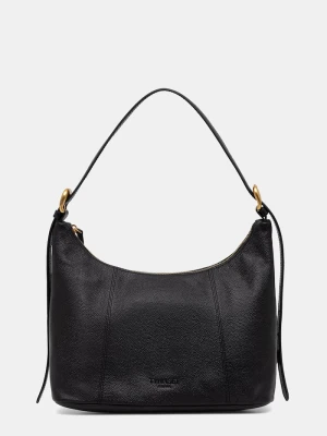 Twinset torebka hobo damska skórzana czarny