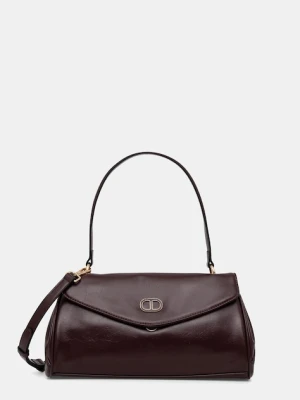 Twinset torebka kolor bordowy 252TD8052