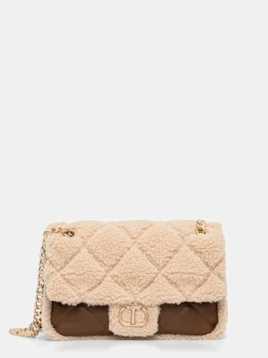 Twinset torebka kolor brązowy 252TD8110