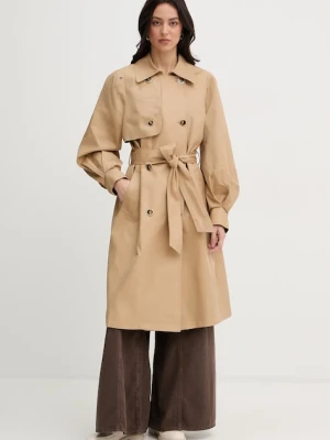 Twinset trencz damski bawełniany