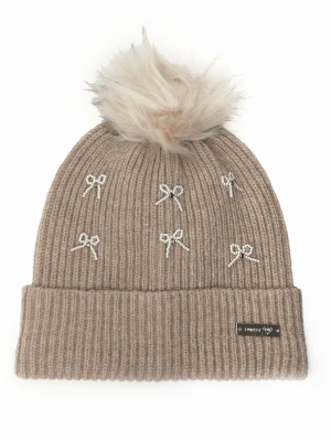Twinset U&B Czapka brązowy