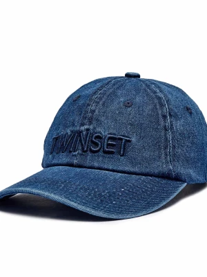 Twinset U&B Jeansowa bejsbolówka
