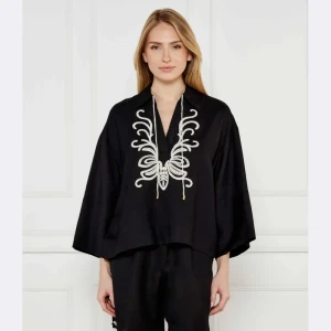 Twinset U&B Lniana koszula | Relaxed fit