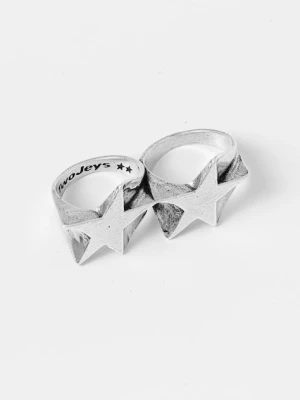 Twojeys pierścionek posrebrzany