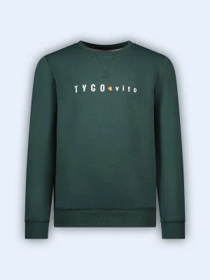 Tygo & Vito Bluza "Tygo" w kolorze turkusowym rozmiar: 122/128