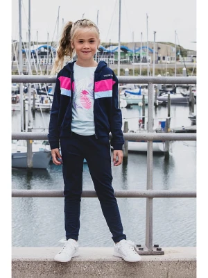 Tygo & Vito Bluza w kolorze granatowo-różowym rozmiar: 146/152