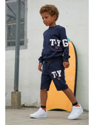 Tygo & Vito Bluza "Wesley" w kolorze granatowym rozmiar: 146/152