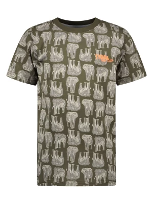 Tygo & Vito Koszulka "Elephant" w kolorze khaki rozmiar: 134/140
