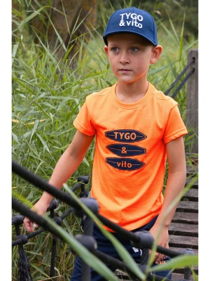Tygo & Vito Koszulka "James" w kolorze pomarańczowym rozmiar: 110/116