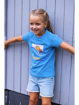 Tygo & Vito Koszulka "Teddy" w kolorze niebieskim rozmiar: 110-116