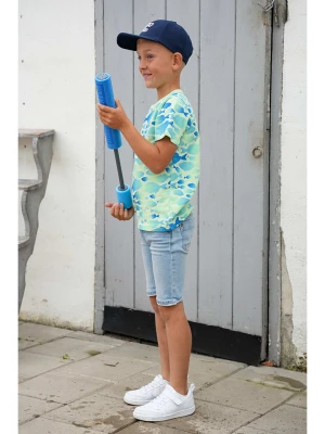 Tygo & Vito Koszulka "Thijs" w kolorze niebiesko-zielonym rozmiar: 110/116