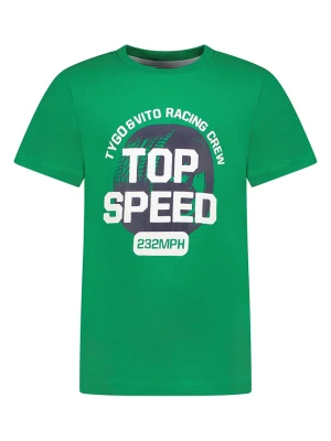 Tygo & Vito Koszulka "Top speed" w kolorze zielonym rozmiar: 146/152
