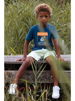 Tygo & Vito Koszulka "Wessel" w kolorze niebieskim rozmiar: 134/140