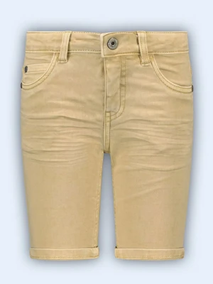 Tygo & Vito Szorty dżinsowe "Twill" w kolorze beżowym rozmiar: 116