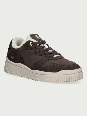 U.S. Polo Assn. AMBER001 sneakersy damskie brązowy