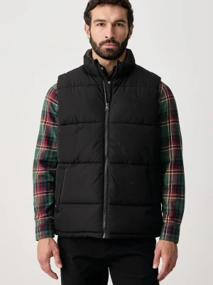 U.S. Polo Assn. bezrękawnik męski Wide Baffle Gilet czarny
