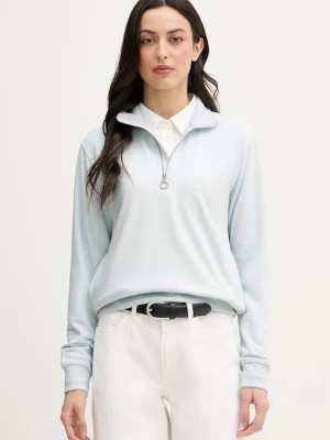 U.S. Polo Assn. bluza damska z bawełną DHM LB Quarter Zip