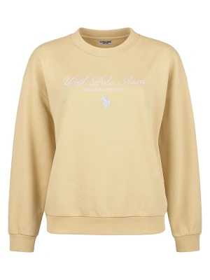 U.S. Polo Assn. Bluza w kolorze beżowym rozmiar: S